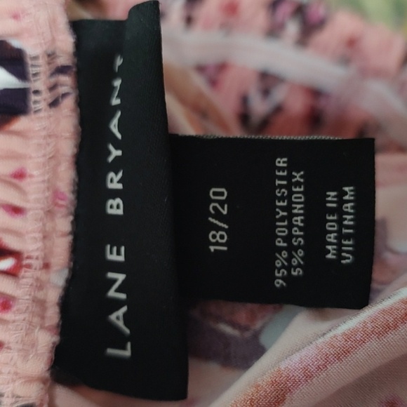 Lane Bryant Pull OnColorful Wide Leg Pants Size 18/20 - Picture 2 of 3